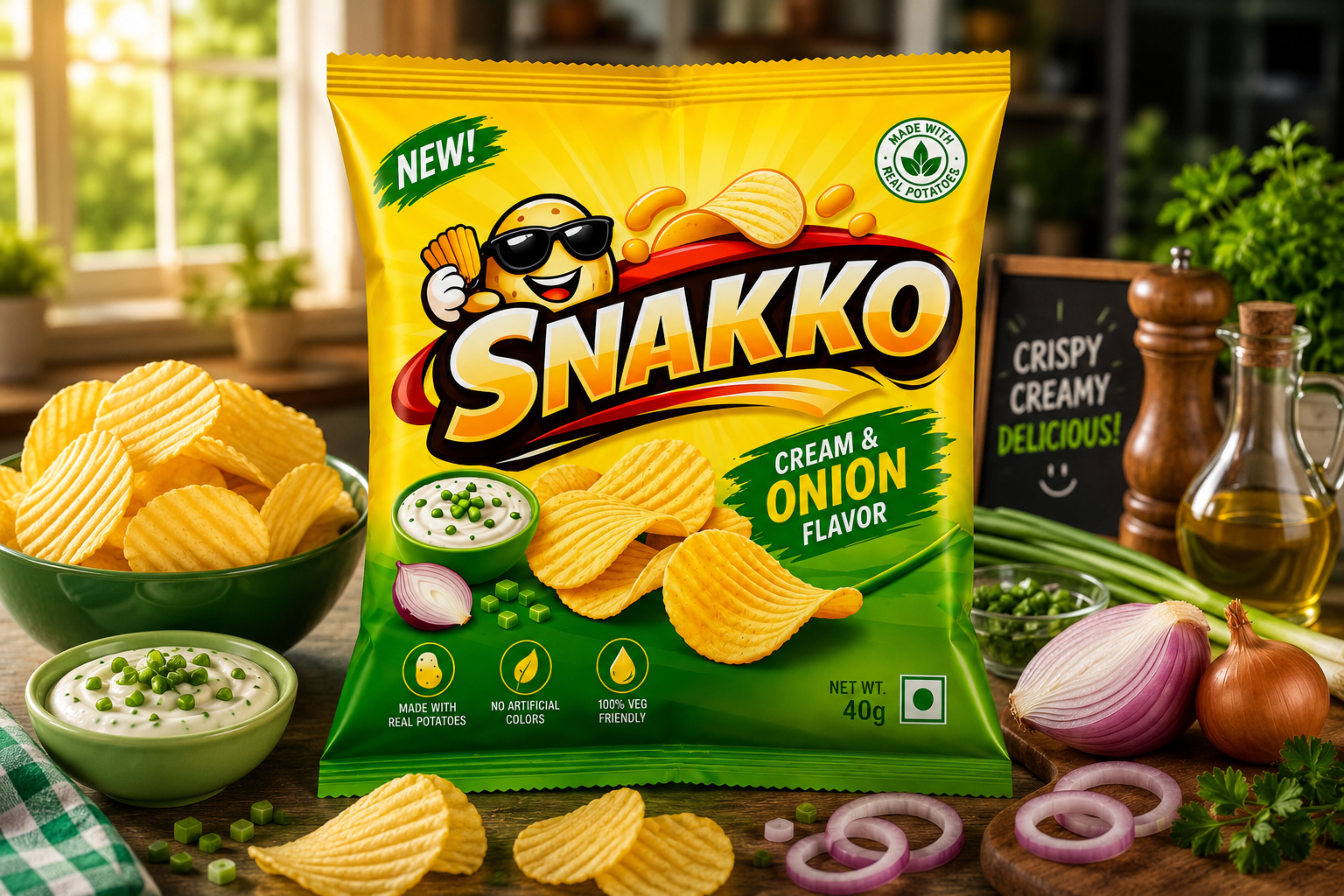 Snakko Cream & Onion 1