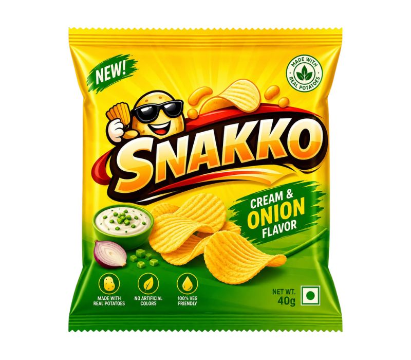 Snakko Cream & Onion